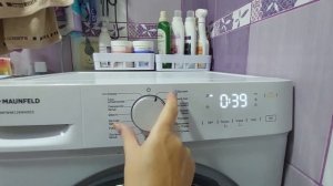 Стиральная машина  MAUNFELD MFWM128WH053