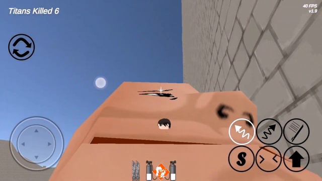 Шок играю в атаку титанов на телефоне! сделал 20 килов за Эрана Егера! смотреть онлайн