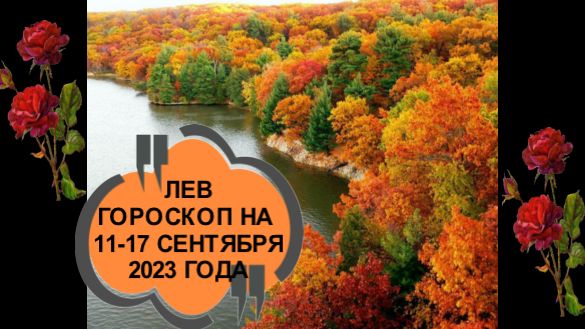 ЛЕВ ТАРО-ПРОГНОЗ НА НЕДЕЛЮ С 11 ПО 17 СЕНТЯБРЯ 2023 ГОДА
