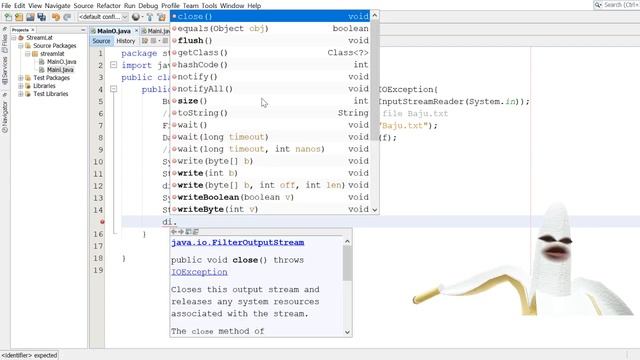 Input/Output Stream di Java смотреть онлайн