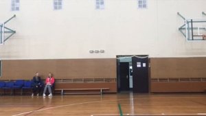 Подача мяча в прыжке силовая и планер в волейболе