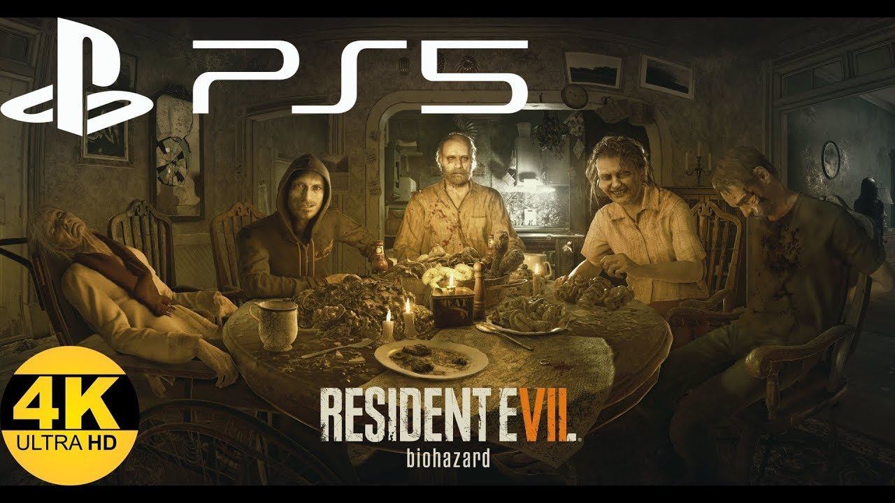 Ночное прохождение Resident Evil 7 на PS5 (СН) #1