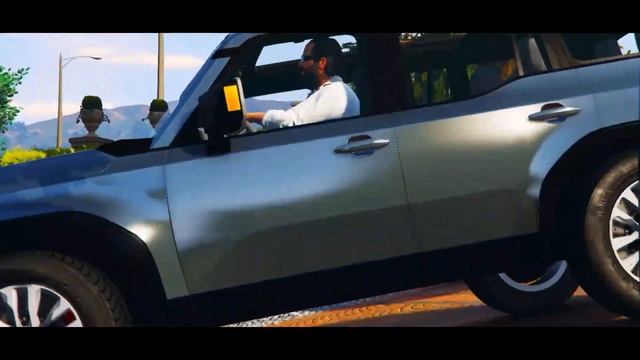 GTA 5 - Michael's Brand New 2024 Toyota Land Cruiser Prado - Cinematic Video смотреть онлайн