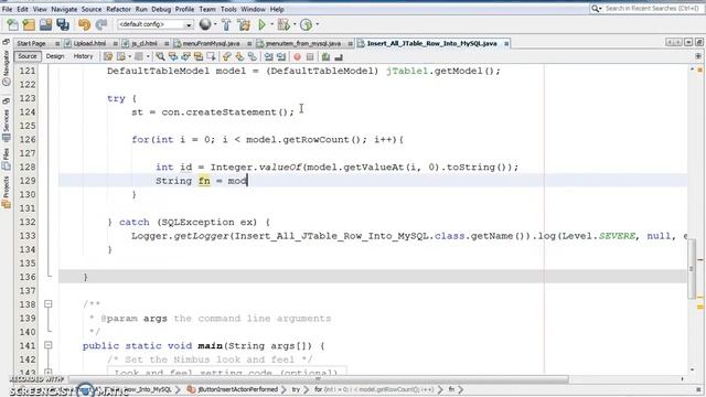 JAVA - How To Insert All JTabe Data Into MySQL Database In Java Netbeans [ With Source Code ] смотреть онлайн