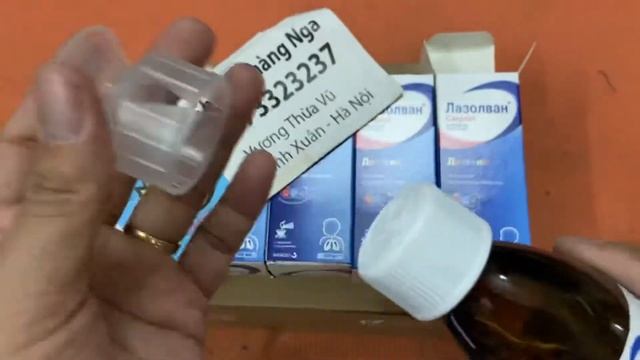 Siro ho và tiêu đờm thảo dược Lazolvan 100 ml cho bé từ 0-15 tuổi cực nhạy Nga chữa ho смотреть онлайн