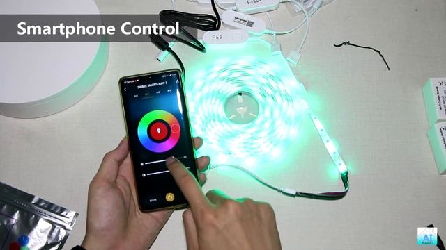 Philips Hue Zigbee Smart LED Strip 5M RGBCW Works with Smartthings Alexa Echo Plus Google Assistant смотреть онлайн