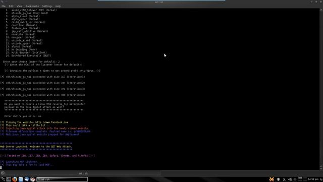 Java Applet Attack Vs. Windows 7 смотреть онлайн