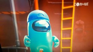 реклама официальных игрушек амонг АС!!!( впервые по телевизору)