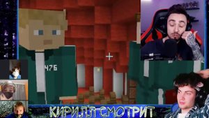 ЭДИСОН ВТОРОЙ СЕЗОН ИГРЫ В КАЛЬМАРА В МАЙНКРАФТ! РЕАКЦИЯ НА ЭДИСОНА ПТС С МОДЕРАТОРАМИ