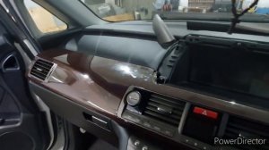 Honda elysion/снятия накладки панели/снятие декоративной накладки панели/установка магнитолы elysio