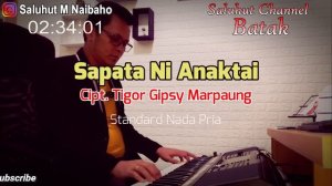 SAPATA NI ANAKTAI ll KARAOKE BATAK ll TRIO MADUMA ll NADA PRIA F=DO