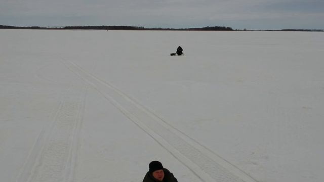 27.03.21 рыбалка в Мелькене на белую. Погода отличная, клев хороший. Сьемка с дрона... смотреть онлайн