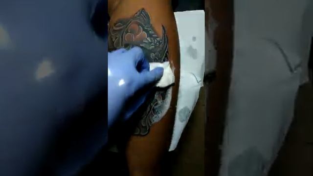 Black & grey Tatto || Oriental Tatto || Samurai Mask || Hannya Tatto