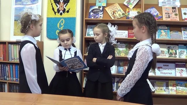 Гатчина. Детская библиотека. Акция по книгам Нины Павловой смотреть онлайн