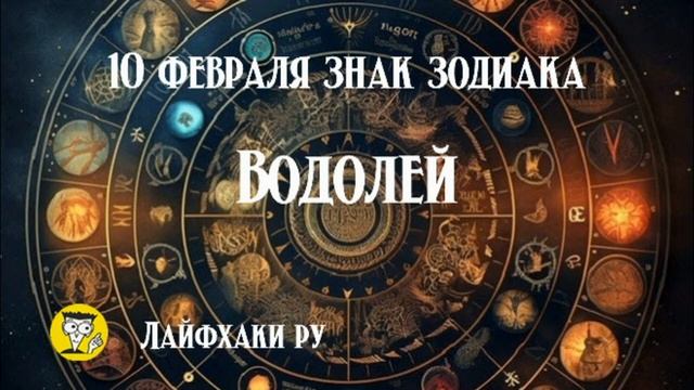 10 февраля знак зодиака водолей смотреть онлайн
