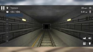 Киевский метрополитен - Оболонско-Теремковская линия на Е-КМ (Euro Subway Simulator Pro)