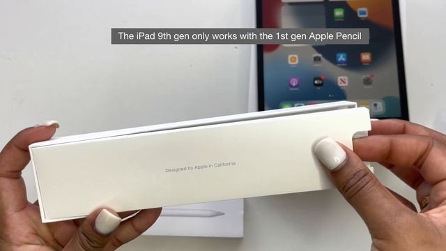 iPad 9th generation unboxing + accessories with 1st gen Apple Pencil ✨ asmr + aesthetic смотреть онлайн