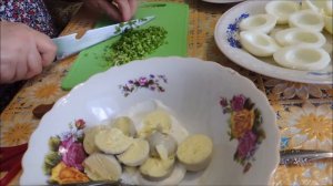 Фаршированные яйца для диабетика без углеводов