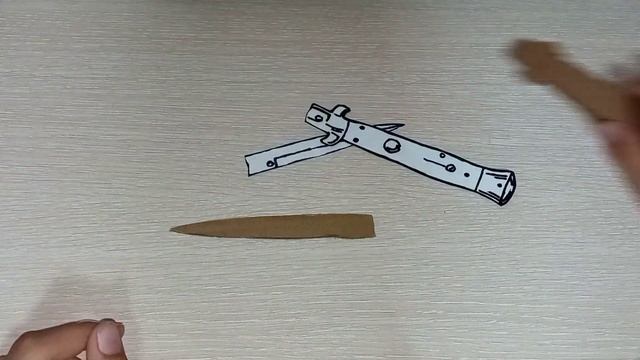 Стилет из Standoff 2 из картона, VORTEX смотреть онлайн