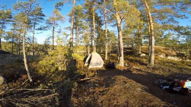 Пакрафт в Карелии. Май на скальных озерах. смотреть онлайн