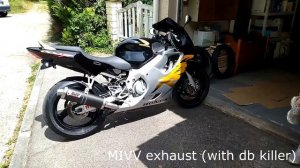 CBR 600 F4 - MIVV Oval Carbon Exhaust