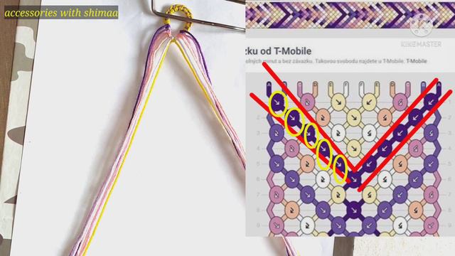 Teardrop friendship bracelet|اسورة/حظاظه بطريقه حلقه الدمعه (اساور الصداقة) смотреть онлайн