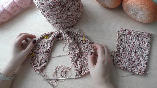 Неделя летних стартов. День 4 // Летний кардиган регланом сверху