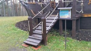 № 6. Пансионат "Зелёный Бор", г. Луга, Ленинградская обл. Утренняя прогулка. Обзор территории. 2022