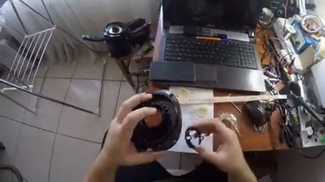 полная разборка блока переключателей и шлейфа SRS Mercedes GLC часть2 смотреть онлайн