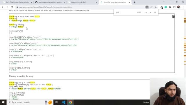 Parse URL And Data Scraping | Python Programming | Class 27