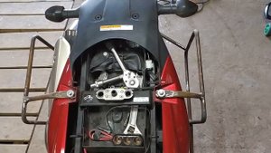 Рамки для боковых кофр, сумок на мотоцикл Suzuki v strom 650, своими руками