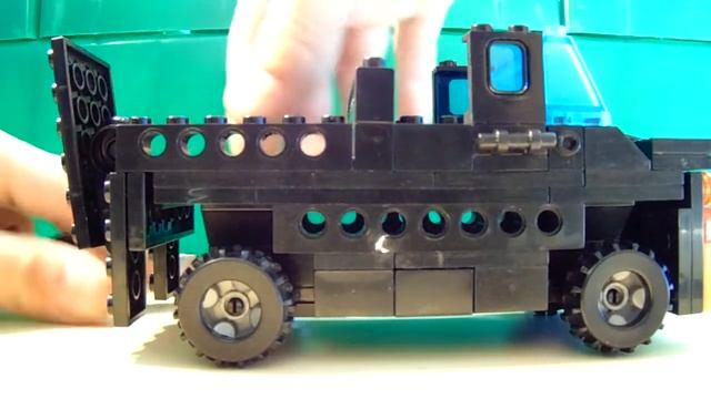 Обзор на бандитскую полугрузовую тачку из лего. смотреть онлайн