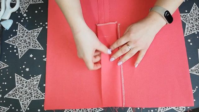 Как аккуратно обработать шлицу в изделии без подкладки. Обработка низа изделия со шлицей. смотреть онлайн