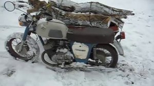 Иж Юпитер три кольца, или Планета.Перевозка дров.Речка в огороде