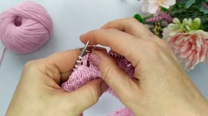 КРАСИВАЯ ШАПОЧКА СПИЦАМИ // МАСТЕР-КЛАСС