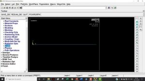 Coupled Thermal-Structural Analysis for finding the Thermal Stress in a bar using ANSYS APDL