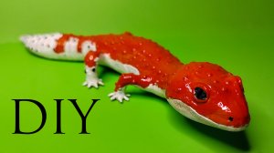 Эублефар из пластилина за 1 минуту (DIY)