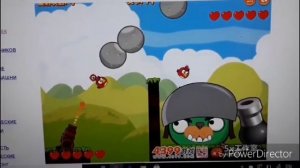 Энгри Бёрдс Пушка все Боссы! Canon Blast Angry Birds.