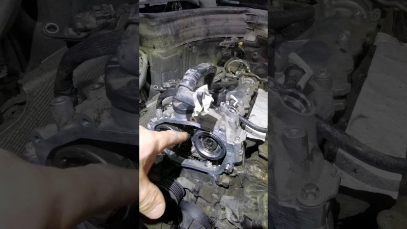 Замена муфты без разбора ДВС М276 М278 ошибка P011177 #MercedesBenz