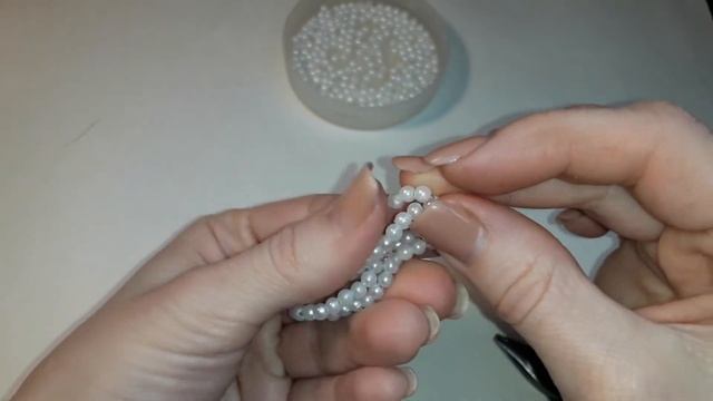 071 чокер из бисера и бусин. Beaded Choker
