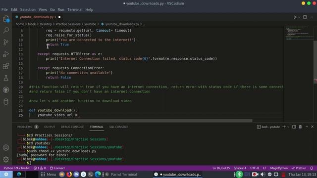 Python Script to download high quality youtube videos!