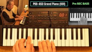 【YAMAHA PSS-A50】Summertime (Piano Trio Style, Full Version) を弾いてみました♪ / No Talking
