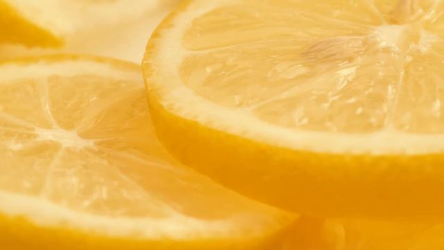 Fresh orange slices