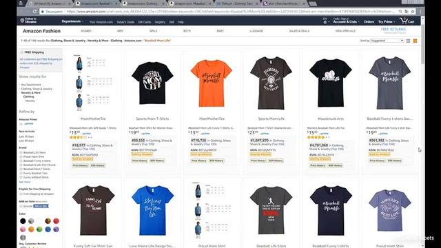 6.2 Поиск ниш с помощью бесплатного ресурса - MerchResearch смотреть онлайн