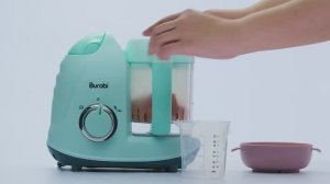 Блендер-пароварка для детского питания Burabi Baby Food Maker