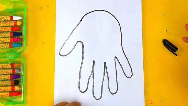 Рисуем РУЧКИ - РыбаКит папа рисует смотреть онлайн