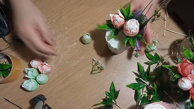 Мастер-класс по созданию мыльного букета