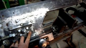 ленточная пила по металлу. ч 7 ожила родная.