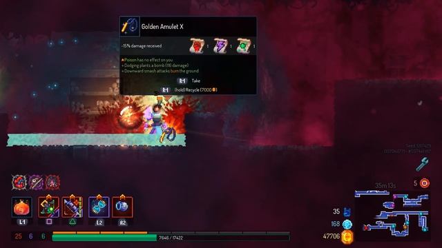 Dead Cells 1.2 Alpha - First Attempts at 5 Boss Cell difficulty (part 1) смотреть онлайн