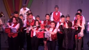 Детский духовой оркестр ДМШ им.А.Г. Абузарова г.Таганрог 2017г.